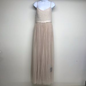 Needle & Thread tulle maxi dress